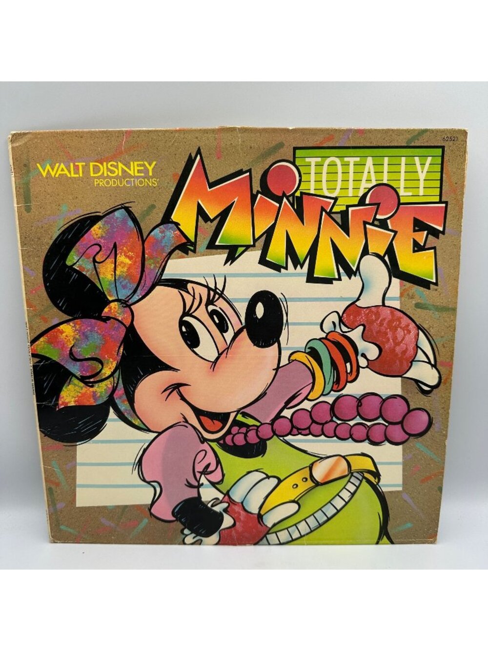 Walt Disney Productions Totally Minnie LP Album Vinyl Record 1987 Disneyland